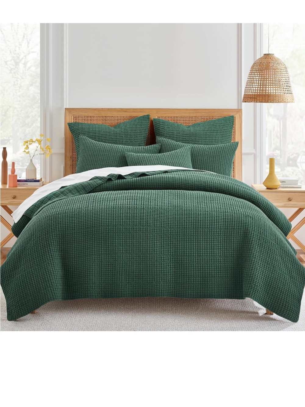 Levtex Home Mills Waffle Full/Queen
Quilt Set (88x92in) with 2 Pillow Shams